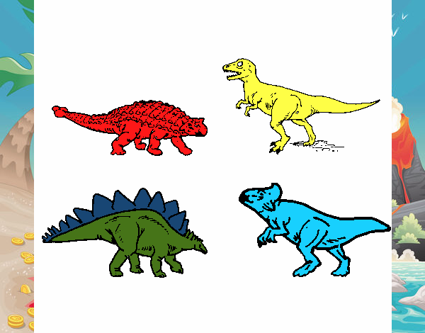 Dinosaurios de tierra