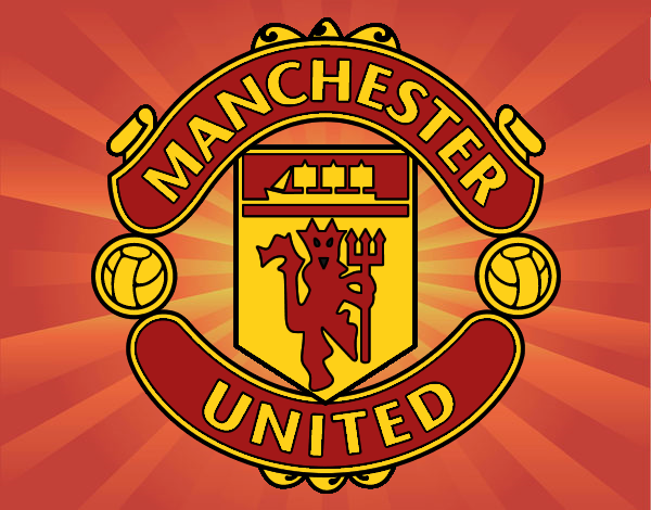 Dibujo de Escudo del Manchester United pintado por en Dibujos.net el ...