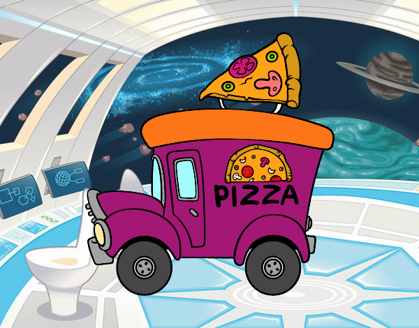 Food truck de pizza