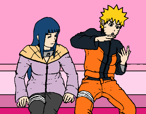 Hinata y Naruto