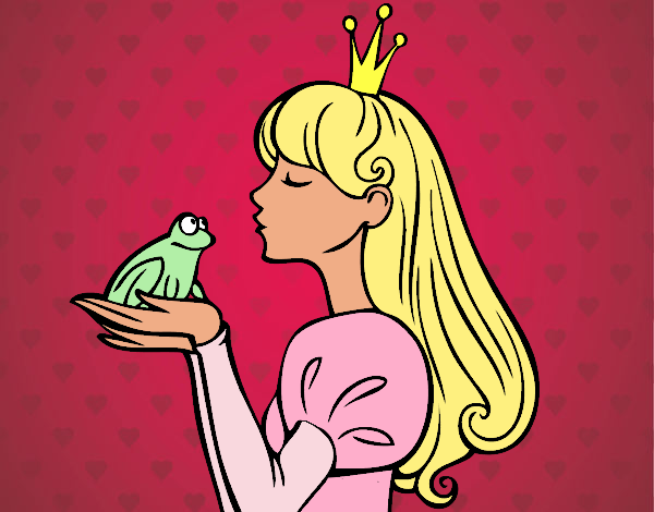 Dibujo La princesa y la rana pintado por dallana-12