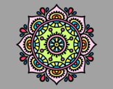 Dibujo Mandala para relajarse pintado por PINCEL