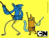 Mordecai y Rigby