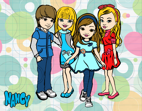 Alex , Libe , Maria y yo