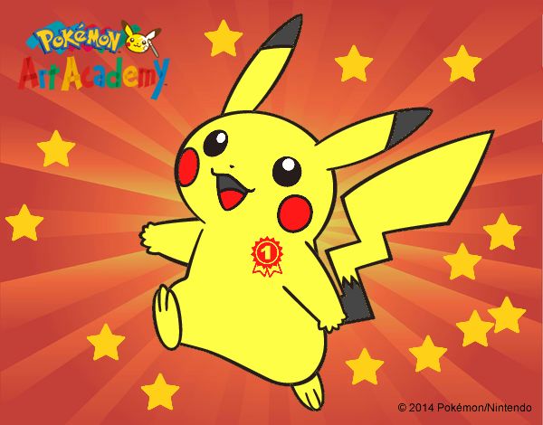 Pikachu en Pokémon Art Academy