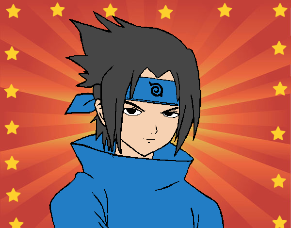 Sasuke enfadado