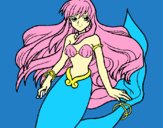 Dibujo Sirena pintado por MeiKawaii