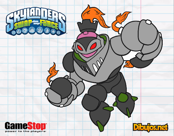 Skylanders Swap Force Blast Zone