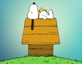 Snoopy durmiendo