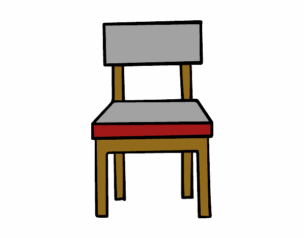 Una silla de comedor