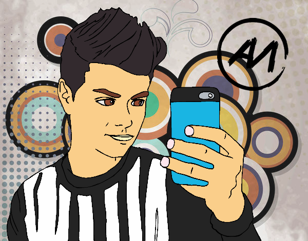 Abraham Mateo selfie