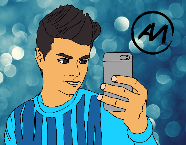 Abraham Mateo selfie