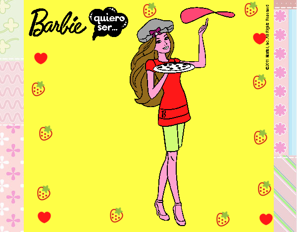 Barbie cocinera