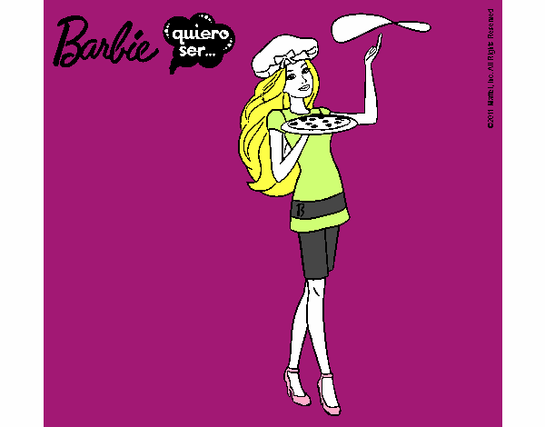 Barbie cocinera