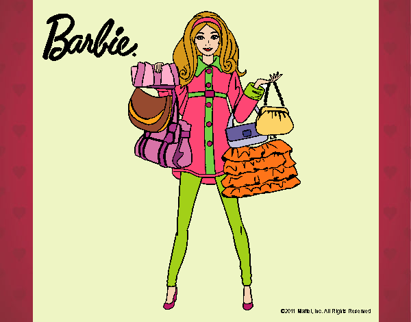Dibujo Barbie de compras pintado por nirvanna