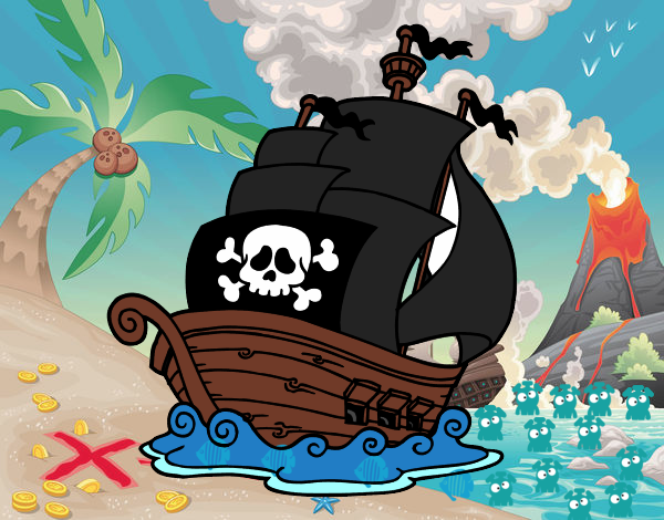 Barco de piratas