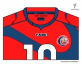 Camiseta del mundial de fútbol 2014 de Costa Rica