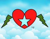 Corazón estrella