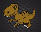 Dinosaurio velociraptor