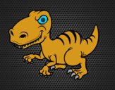 Dinosaurio velociraptor