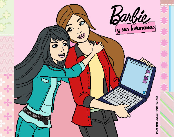 El nuevo portátil de Barbie