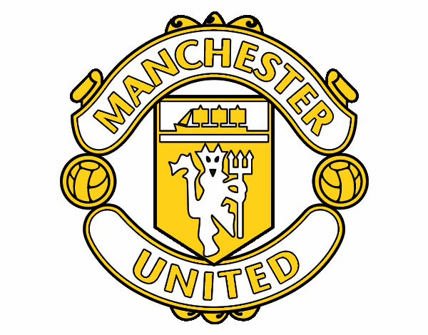 Dibujo de Escudo del Manchester United pintado por en Dibujos.net el ...