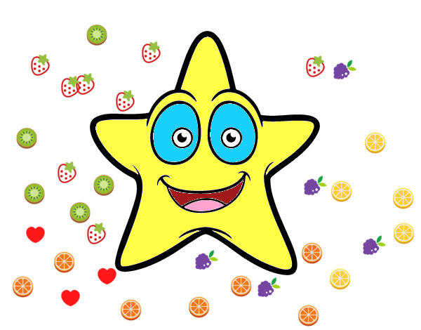 Estrella de mar sonriente