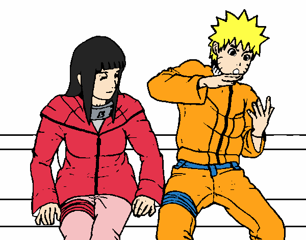 Hinata y Naruto