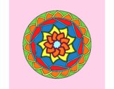 Dibujo Mandala 1 pintado por Inguel