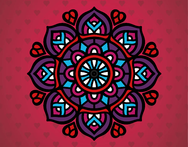 Mandala para la concentración mental