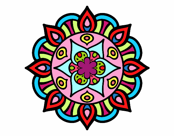 Mandala vida vegetal