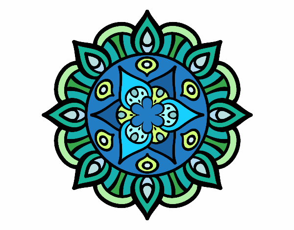 Mandala vida vegetal