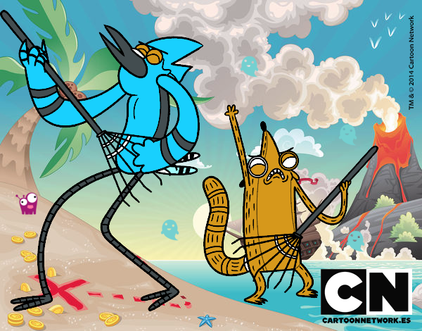 Mordecai y Rigby