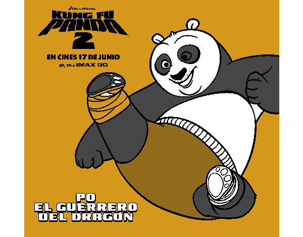 Po el guerrero del dragón