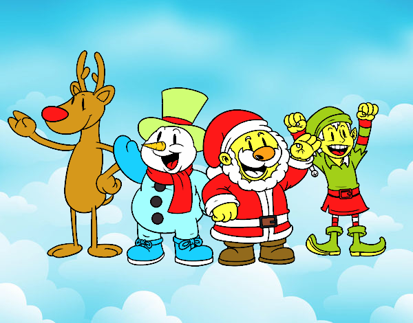 Santa Claus y sus amigos