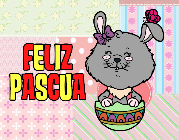 Dibujo de Te deseo una feliz Pascua pintado por en Dibujos.net el día ...