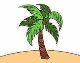 Dibujo Una palmera pintado por MELINAJERA