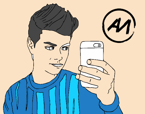 Abraham Mateo selfie