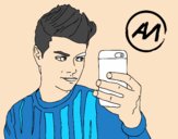 Abraham Mateo selfie