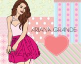 Dibujo Ariana Grande pintado por jenifer666