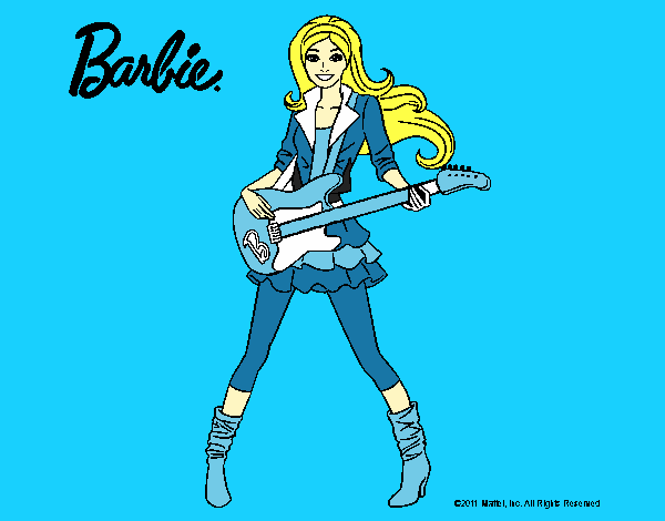 Barbie guitarrista