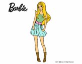 Dibujo Barbie veraniega pintado por sofilunik