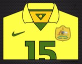 Camiseta del mundial de fútbol 2014 de Australia