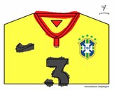 Camiseta del mundial de fútbol 2014 de Brasil