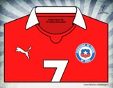 Camiseta del mundial de fútbol 2014 de Chile