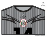 Camiseta del mundial de fútbol 2014 de México