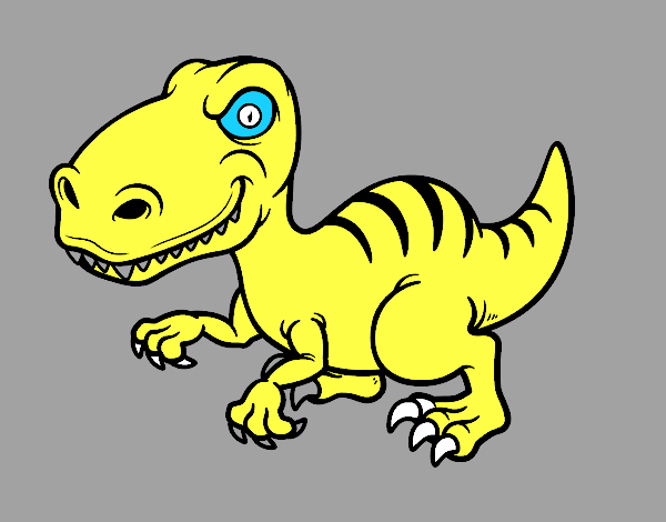 Dinosaurio velociraptor