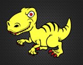 Dinosaurio velociraptor