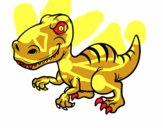 Dinosaurio velociraptor