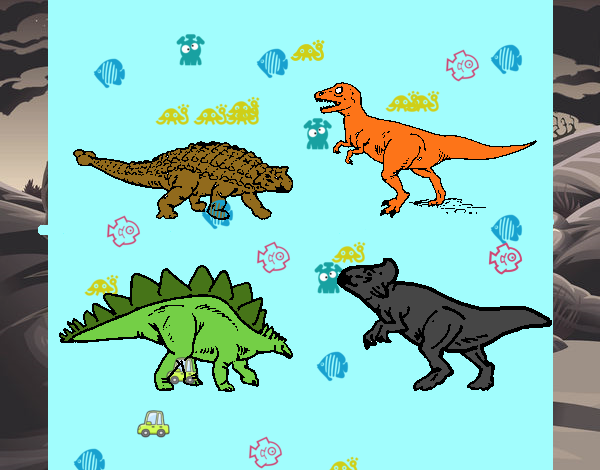 Dinosaurios de tierra